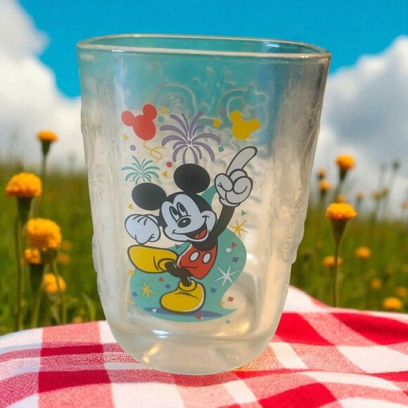 Disney & McDonald's - Vintage Commemorative Two Glasses Mickey Mouse - Year 2000 - Picture 2 of 8